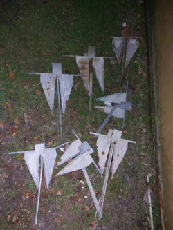Boat Anchors The Whole Lot A Couple Are Bent