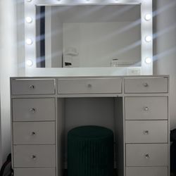 White Vanity