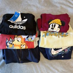 Kids hoodies Nike, Adidas, Tommy Hilfiger and etc 4T