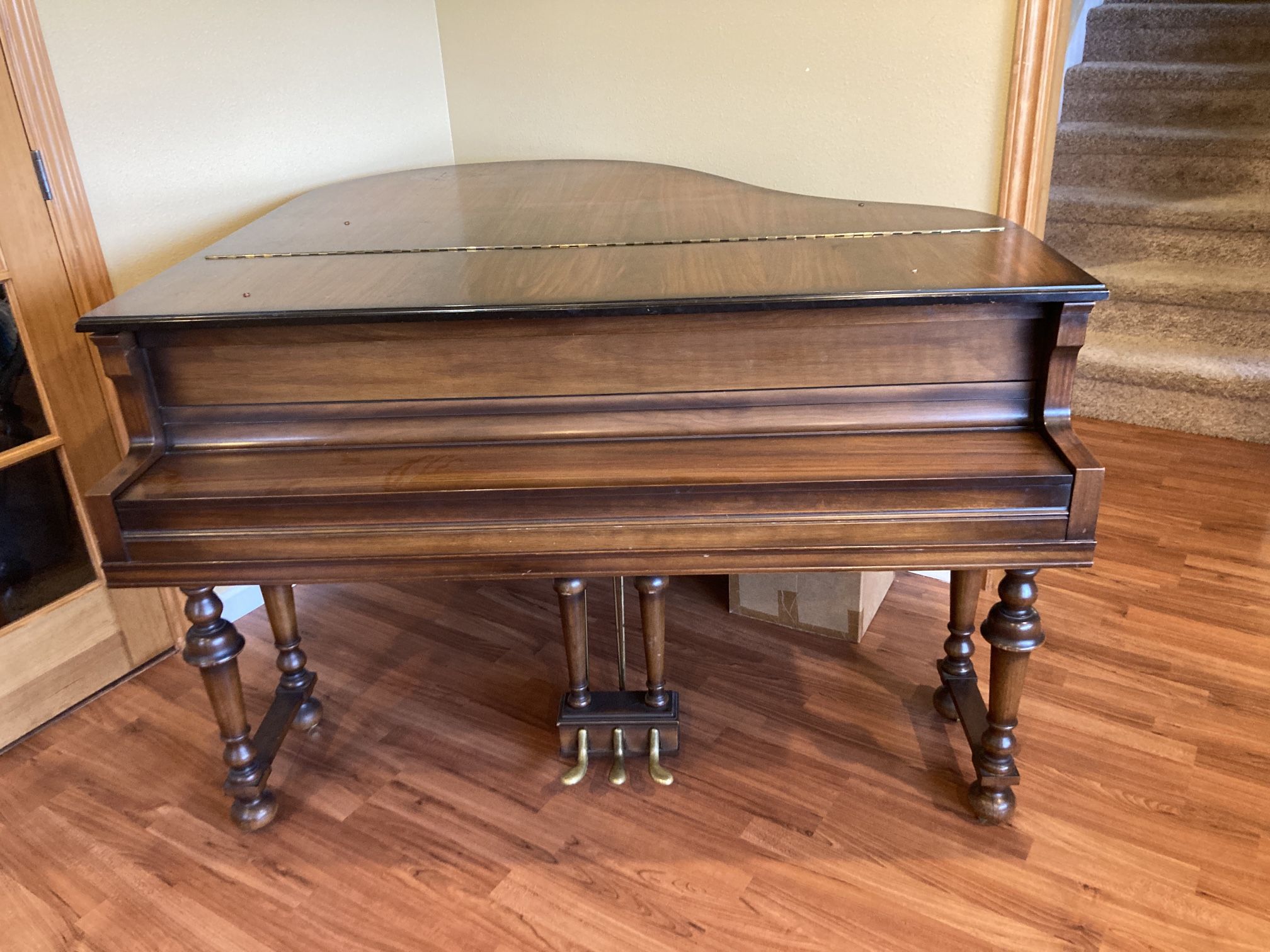 George Steck Baby Grand Piano