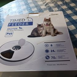 TIME FEEDER MEAL AUTOMATIC FOR DOGS AND CATS 