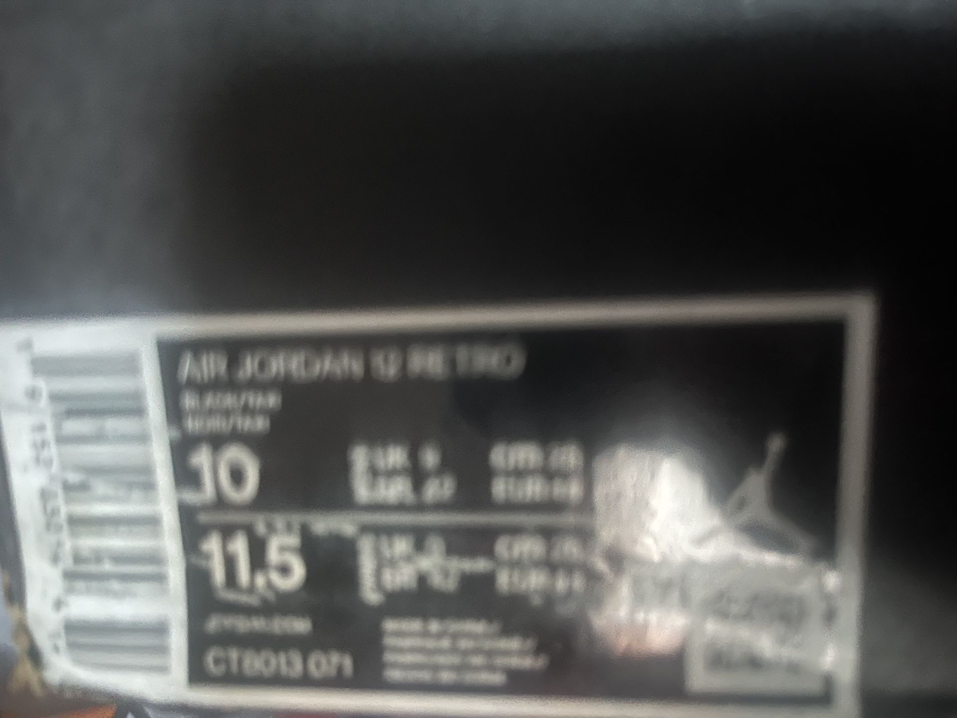 Jordan 12 Taxi (worn)