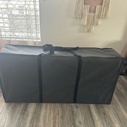 Like-New Full Size Folding Mattress / Futon w/ Storage Bag – Great for Guests or Camping