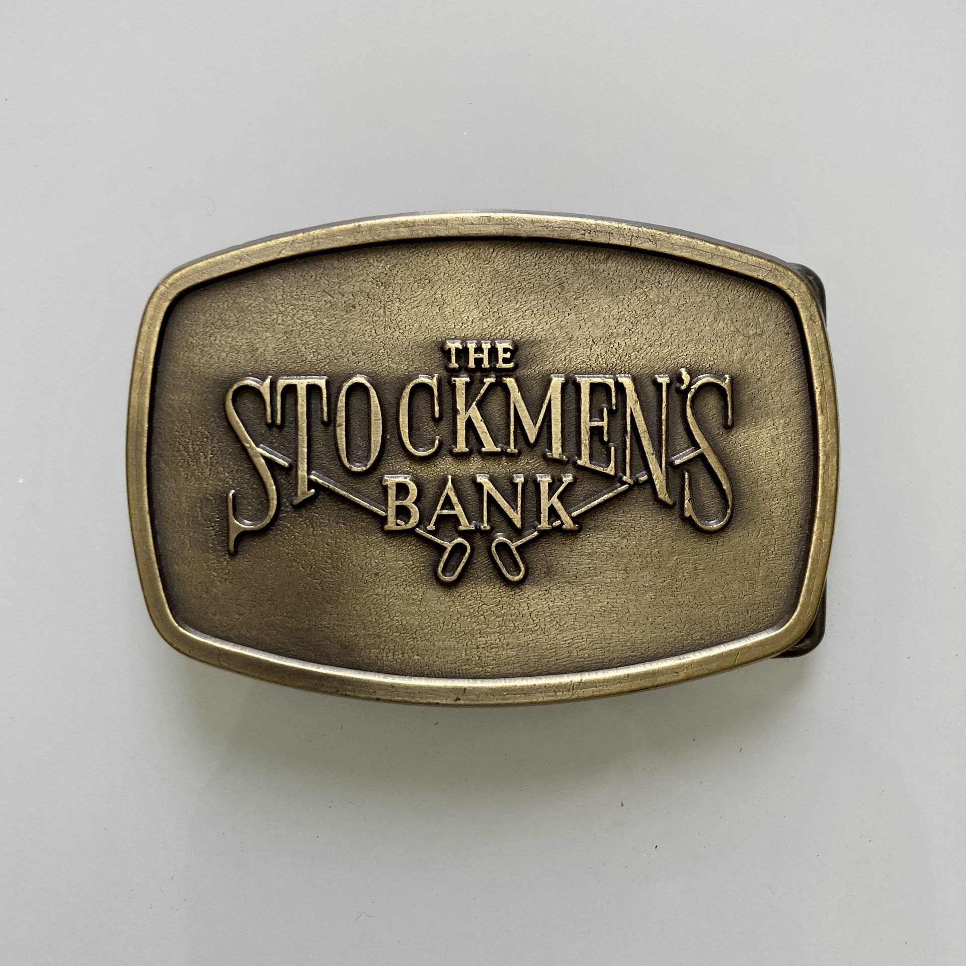 Belt Buckle: The Stockmen’s Bank