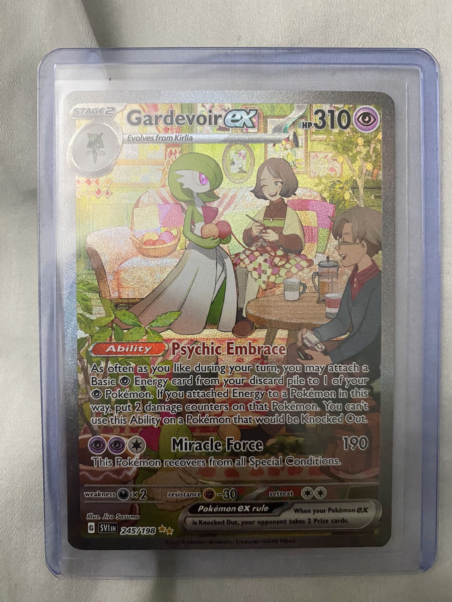 Pokemon Gardevoir EX Ultra Rare 228/198 NM Scarlet And Violet for Sale in  Chula Vista, CA - OfferUp