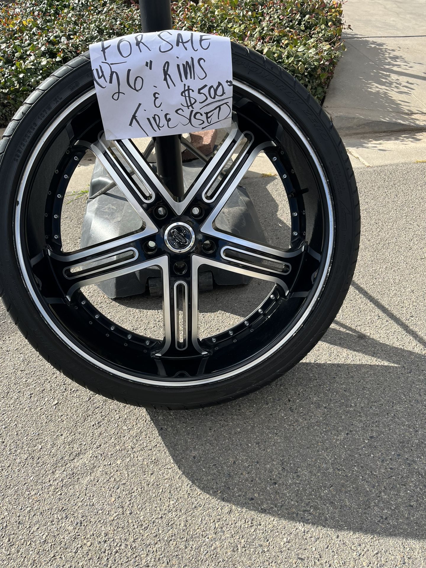 26” Rims With Tires for Sale in Fresno, CA OfferUp