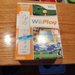 Wii  Play 9 Games With Remote 
