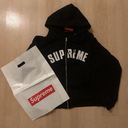Mens Supreme Zip up Hoodie