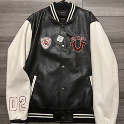 True Religion Varsity Jacket 