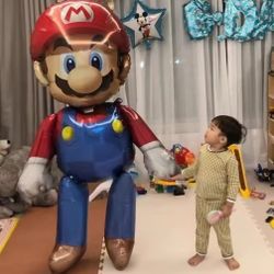 Super Mario Bros Big Birthday Party Balloon