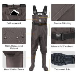 Tidewe Chest Waders