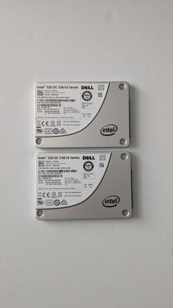 Intel 800GB DC S3610 SSD Enterprise SATA Solid State Drive 100% Health Proxmox TrueNAS ZFS 1TB