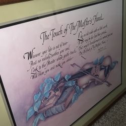 photo In Real Wood Frame 