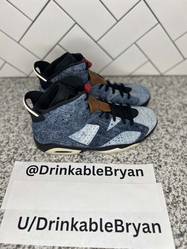 Jordan 6 Retro Washed Denim


