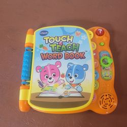 Vtech Touch & Teach Word Book With Cody & Cora 