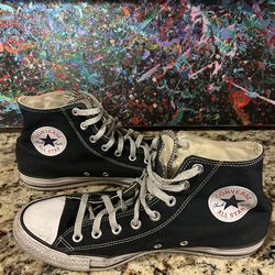 Converse All Star Men's Size 11 Women's Size 13 Shoes Black