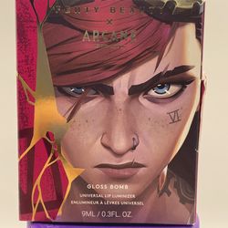 Fenty X Arcane Vi Gloss Bomb  Lip Luminizer Rebel Raiz'r (Small Damage)