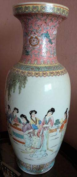 Vintage Tall Chinese Vases
