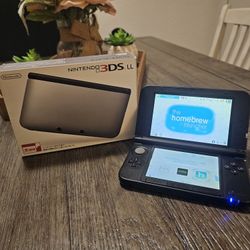 Nintendo 3DS LL Homebrewed & Region Free