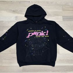 Sp5der P*nk hoodie ‘Black’