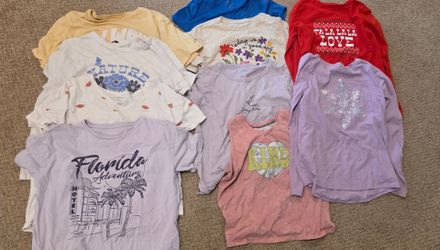Girls shirts size 12-14