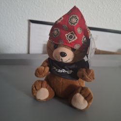 1997 Harley Davidson Plush Bean Bag Toy Bear Roamer