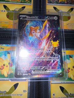 Pokemon Jirachi ex 155/128 30th Celebration Card