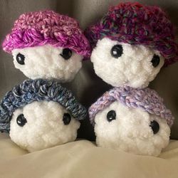 Crochet Baby Mushrooms 