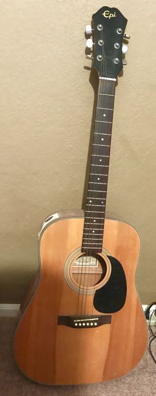 Epi Acoustic Guitar 🎸 Model No. 0-10 ($150)