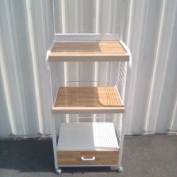 Kitchen Cart Shelf Microwave Portable 