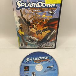 Splashdown: Rides Gone Wild (Sony PlayStation 2, 2003) No Manual