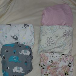 Baby blankets, mattress cover for crib, sheets, towel, crib or toddler bed bedding set