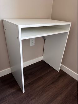 Ikea small white desk