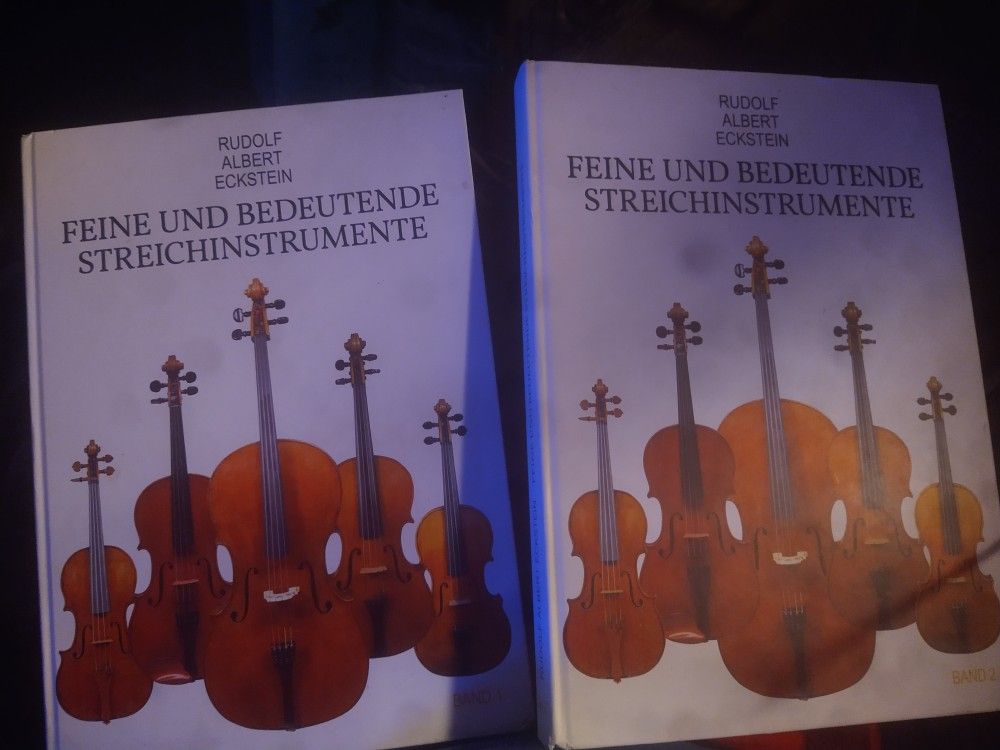 Feine Und Bedeutende Streichinstrumente By Rudolf Albert Eckstein