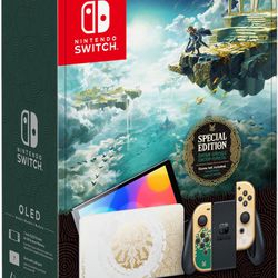 Zelda Nintendo Switch Console 