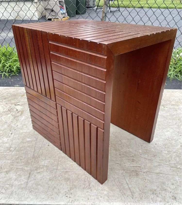 Solid wood Small side Table/stool.