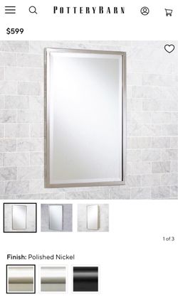 Pottery Barn Kensington Recessed Medicine Cabinet