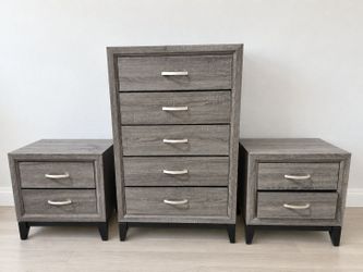 Coaster 3-Piece Bedroom Set – Dresser & 2 Nightstands