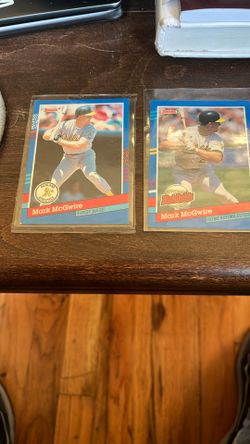 McGwire Both Double Error Cards