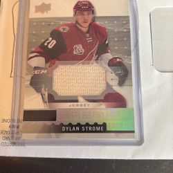 2016-17Ud Premier Dylan Strome Rookie Jersey#r-44