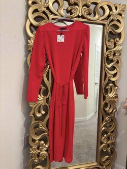 New With Tag Zara Long Dress