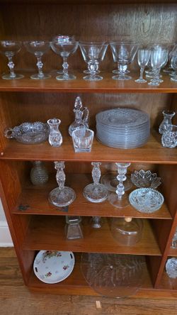 Vintage Crystal & Glassware Estate Sale