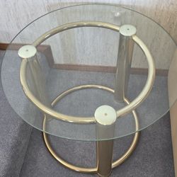 Glass Table Ends