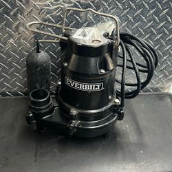 Everbilt HDS50 1/2hp Cast Iron Submersible Water Sump Pump