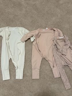 Jamie Kay Baby Zip-Up Pajama Set of 3
