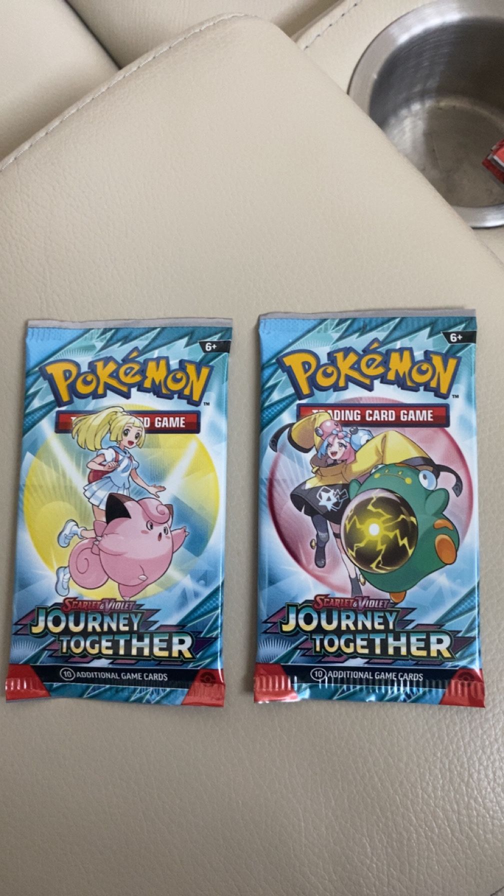 2 Packs- POKEMON Journey Together