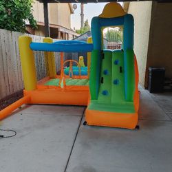 Bouncer Water Slide For Kids