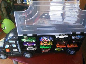 Trailer con carritos