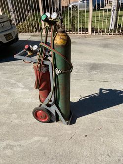 Oxygen acetylene torch special Dolly