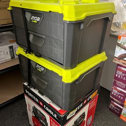22.2 in. LINK Rolling Tool Box with Standard Tool Box by RYOBI